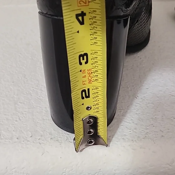 Circus by Sam Edelman Black Croc Boots. Size 7 - Picture 6 of 6